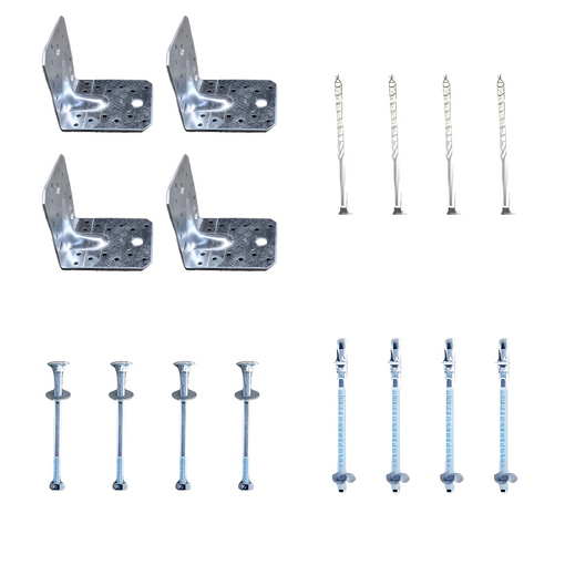 Kit de sol pour abri sur plots béton
